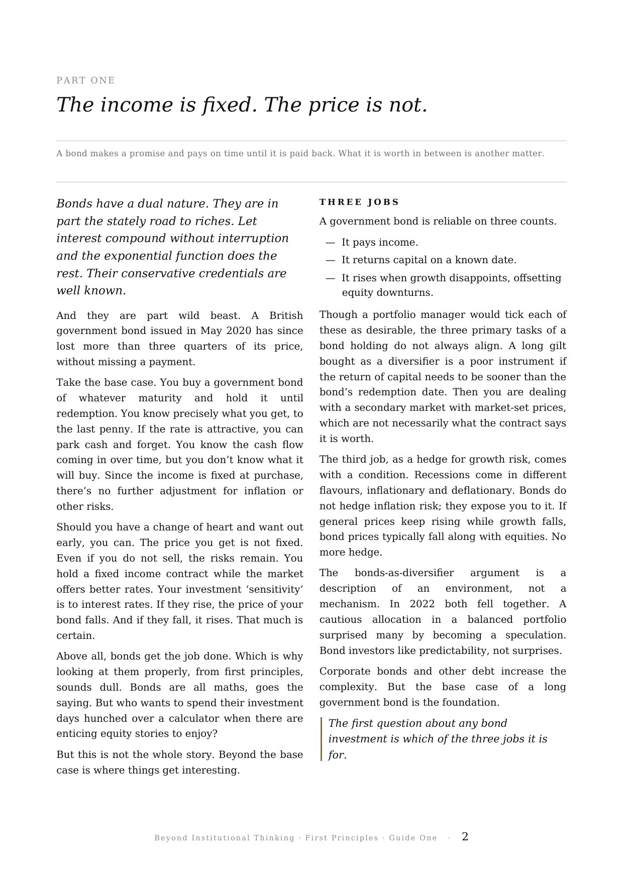 Guide One, page 2